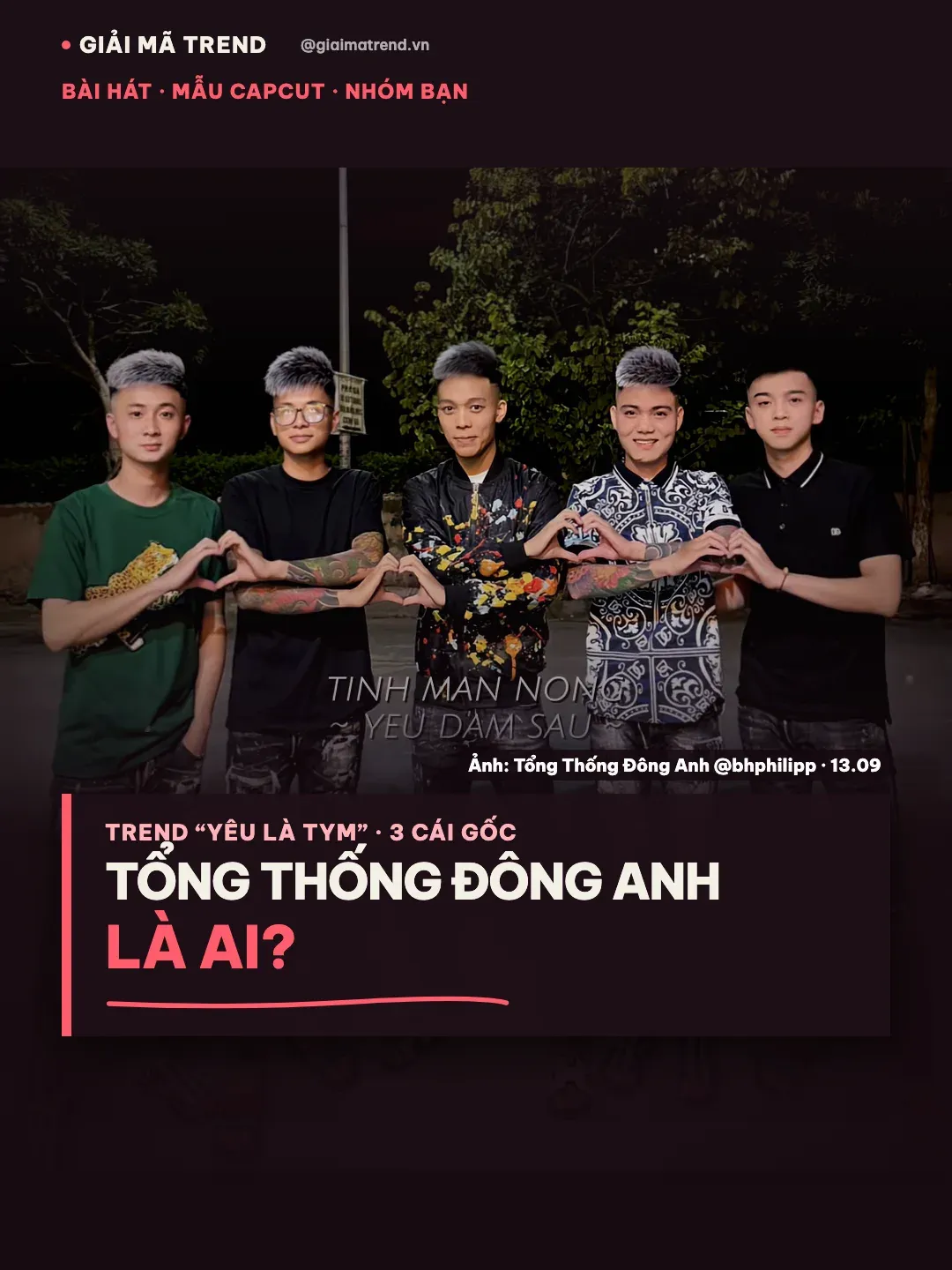 Ảnh bìa: Tổng Thống Đông Anh